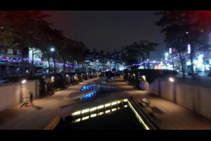 P3A夜裡飛大疆DJIPHANTOM3Advanced無人機C夜景實測空拍機