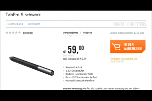 生活技.net: 三星 C-Pen 手寫筆：將可配 Windows 版 Galaxy TabPro S