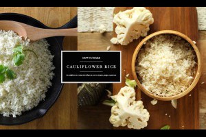 Cauliflower Rice : 為了減肥戒米飯？今晚開始用「花椰菜」代替「白飯」吧 ‧ A Day Magazine