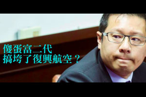 傻蛋富二代搞垮了復興航空？你確定林明昇是「負」二代嗎？