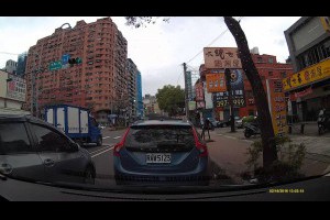行車紀錄器 車禍…影片第3分30秒開始 小心 再小心 還是發生了