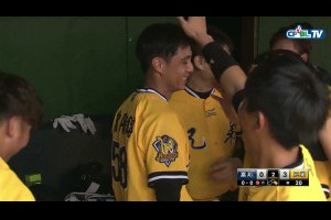 05/06 富邦 vs 兄弟 二局下，曾陶鎔擊出帶有二分打點全壘打，跨場連續最多打席全壘打(四打席)