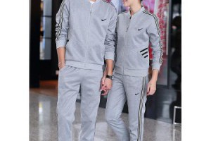 nike套裝 邊條裝飾拉鏈立領情侶運動外套寬口運動褲 三色選_nike套裝_Nike_運動服_adidas originals,adidas nmd,adidas ultra boost,adidas superstar|adidas官方目錄|adidas官方網台灣|adidas taiwan
