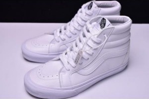 vans sk8 hi classic leather 經典皮革情侶高筒滑板鞋 白色_Vans_運動鞋_adidas originals,adidas nmd,adidas ultra boost,adidas superstar|adidas官方目錄|adidas官方網台灣|adidas taiwan