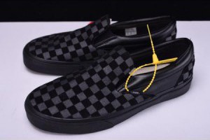 vans slip on x n.hollywood 秋冬麂皮棋盤格男款懶人鞋 全黑_Vans_運動鞋_adidas originals,adidas nmd,adidas ultra boost,adidas superstar|adidas官方目錄|adidas官方網台灣|adidas taiwan