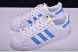 adidas superstar 三葉草金標情侶貝殼頭板鞋 白北卡藍_adidas superstar_Adidas_運動鞋_adidas originals,adidas nmd,adidas ultra boost,adidas superstar|adidas官方目錄|adidas官方網台灣|adidas taiwan