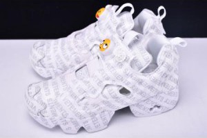 VETEMENTS x reebok insta pump fury og 字母印花表情按鈕情侶充氣慢跑鞋 白灰_Reebok_運動鞋_adidas originals,adidas nmd,adidas ultra boost,adidas superstar|adidas官方目錄|adidas官方網台灣|adidas taiwan