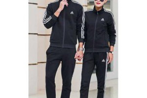 adidas套裝 情侶款簡約經典LOGO運動長袖t恤邊條拉鏈運動外套休閒運動長褲三件套套裝 五色選_adidas套裝_Adidas_運動服_adidas originals,adidas nmd,adidas ultra boost,adidas superstar|adidas官方目錄|adidas官方網台灣|adidas taiwan