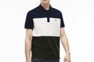 lacoste polo衫 時尚拼色粗條紋鱷魚刺繡LOGO男款短袖polo衫 深藍白黑_lacoste polo衫_Lacoste_運動服_adidas originals,adidas nmd,adidas ultra boost,adidas superstar|adidas官方目錄|adidas官方網台灣|adidas taiwan
