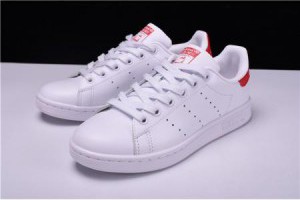 adidas stan smith 史密斯經典三葉草情侶板鞋 白紅_adidas stan smith_Adidas_運動鞋_adidas originals,adidas nmd,adidas ultra boost,adidas superstar|adidas官方目錄|adidas官方網台灣|adidas taiwan