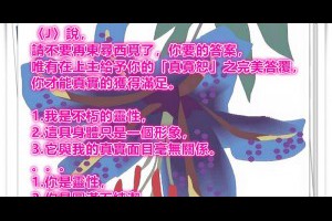  風雲海: 【在奇蹟社團的日子】〈J〉說，請不要再東尋西覓了，你要的答案，唯有在上主給予你的「真寬恕」之完美答覆，你才能真實的獲得滿足。 