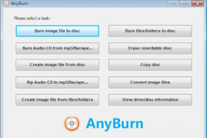 免費 CD、DVD 和 BD 燒錄軟體工具 檔案輕巧功能強大 AnyBurn - 免費軟體2018