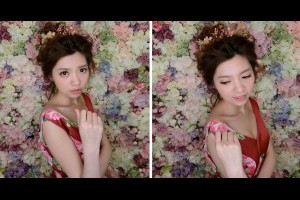  手作乾燥花圈頭飾 新娘編髮仙女造型 - 台北新娘秘書 新娘髮型造型 板橋/泰山/新莊/五股 Paggy 