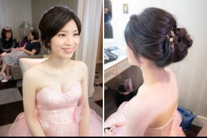 新娘造型編髮 夢想中的婚禮樣子 清新亮麗純真的自我 - 台北新娘秘書 林貞維