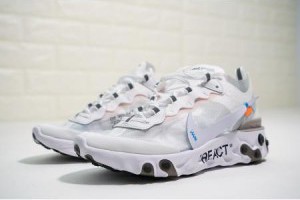 off white x nike upcoming react element 87 情侶款反應元素半透明前衛慢跑鞋 白藍黑橘_nike running_Nike鞋子_運動鞋子_adidas originals|adidas官方目錄,愛迪達鞋子,adidas衣服-adidas官方網台灣