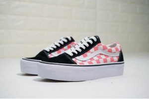 vans old skool platform 限量版時尚棋盤格子女款增高厚底帆布板鞋 黑粉白_Vans鞋_運動鞋子_adidas originals|adidas官方目錄,愛迪達鞋子,adidas衣服-adidas官方網台灣