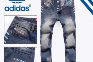 adidas牛仔褲 鈕釦款三條紋數字字母印花水洗磨白男款三葉草牛仔長褲 水洗藍_adidas褲子_Adidas衣服_運動衣服_adidas originals|adidas官方目錄,愛迪達鞋子,adidas衣服-adidas官方網台灣