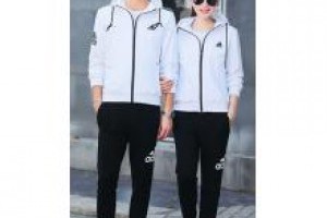 adidas套裝 情侶款時尚LOGO印花休閒拉鏈連帽運動外套小腳運動長褲 四色選_adidas套裝_Adidas衣服_運動衣服_adidas originals|adidas官方目錄,愛迪達鞋子,adidas衣服-adidas官方網台灣