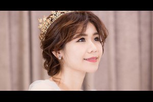 新娘造型推薦 歐式宮廷風 典雅氣質風格髮型 - 台中新娘秘書 新娘造型個人彩妝 Joanne