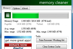 電腦記憶體不足 讓Memory Cleaner幫你管理軟體 | 資訊下載
