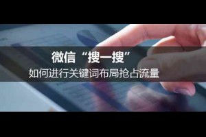 如何利用微信搜一搜布局关键词霸屏引流-卢松松博客