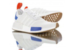adidas originals nmd r1 white blue gum 情侶款呼吸網面爆米花底運動慢跑鞋 白寶藍橘紅_adidas nmd_Adidas鞋子_運動鞋子_adidas originals|adidas官方目錄,愛迪達鞋子,adidas衣服-adidas官方網台灣