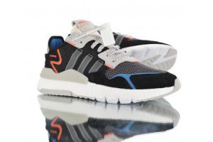 adidas originals 2019 nite jogger boost 3M反光時尚運動情侶款爆米花慢跑鞋 黑淺灰橘藍_adidas慢跑鞋_Adidas鞋子_運動鞋子_adidas originals|adidas官方目錄,愛迪達鞋子,adidas衣服-adidas官方網台灣