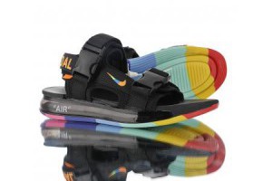 off white x nike air 720 sandals 機能魔術扣太空大氣墊男款運動涼鞋 黑橘彩虹_nike拖鞋_Nike鞋子_運動鞋子_adidas originals|adidas官方目錄,愛迪達鞋子,adidas衣服-adidas官方網台灣