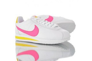 nike wmns classic cortez leather 經典皮面女款休閒阿甘慢跑鞋 白黃玫紅勾_nike running_Nike鞋子_運動鞋子_adidas originals|adidas官方目錄,愛迪達鞋子,愛迪達外套-adidas官方網台灣