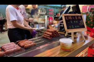 吉馬陳花雕雞香腸真好吃台北sogo百貨午餐復興捷運美食指南開幕期間打卡買1送1活動台北蚵仔麵線吉馬陳米其林台灣小吃加盟美食推薦台北蚵仔麵線外送