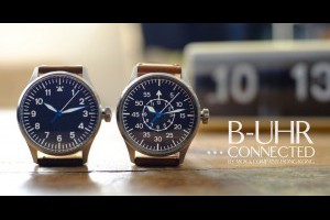 生活技.net: 本地設計輕功能指針智能手錶 - B-Uhr -CONNECTED-