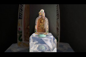 龍婆Bly(擺)自身像師父親自誦經加持泰國一等正牌訂製殼很貴泰國老佛牌鎏金屬佛牌手鑄模全泰五大金屬佛牌最招財招人緣佛牌