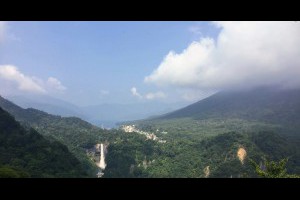 Jeff & Jill 的足跡: 明智平纜車登頂，眺望中禪寺湖華嚴瀑布