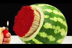 AMAZING WATERMELON TRICKS - YouTube