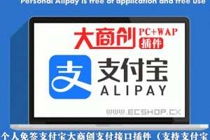 大商创个人支付宝插件免申请接口免手续费PC WAP手机端