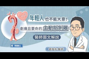  年輕人也不能大意！劇痛且要命的主動脈剝離，醫師圖文解說 - 照護線上 
