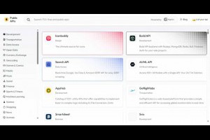 Public APIs：免費和公共 API 資源的終極集合平台