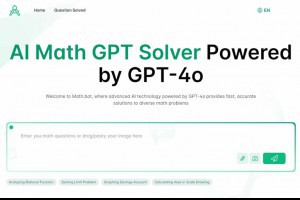 Math Bot：GPT-4o 支援的 AI 數學求解器，提供詳細解題步驟