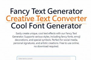 Fancy Text Generator：線上花式文字產生器，免費輕鬆打造吸睛訊息