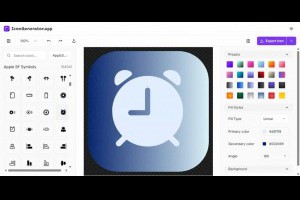 IconGenerator.app：利用 Apple SF Symbols 等圖示集，免費建立可商用的應用程式和網站圖標