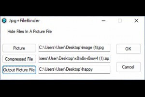 JPG+FileBinder：將壓縮檔隱藏到圖片中的免費偽裝軟體 – IT上菜