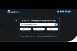 1sec MAIL：免費臨時信箱服務，快速保護個人隱私 – IT上菜