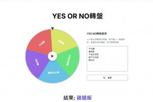 不想再糾結選擇？讓 YesOrNo 線上轉盤、拋硬幣及自訂隨機數幫你決定吧 – 關鍵應用