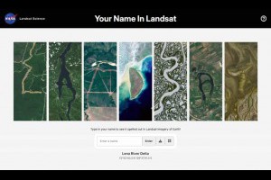 用衛星影像寫下你的名字！NASA「Your Name in Landsat」讓地球地貌為你作畫 – 關鍵應用