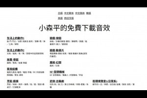 小森平的免費下載音效：免費音效素材寶庫，個人及商用皆可的授權模式 – 關鍵應用