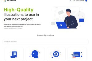 Themeisle 免費插圖素材庫，PNG、SVG免費下載可商用 – IT上菜