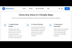 NiceVoice：AI 語音克隆免費工具！5-30 秒輕鬆複製你的專屬聲音 – 關鍵應用