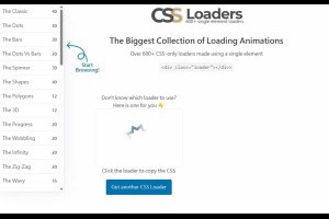 CSS Loaders 免費載入動畫庫：豐富多樣用 CSS 打造的動畫效果，複製就能用 – IT上菜