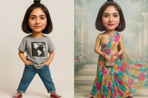 教你如何用 Nano Banana 工具製作 90年代寶萊塢復古風格照片 – 關鍵應用