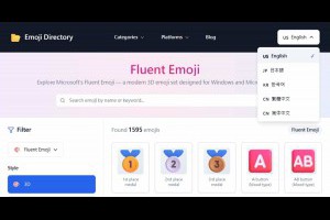 Emoji Directory：一站式搜尋下載 Microsoft Fluent、Google Noto 與原生 Emoji – IT上菜